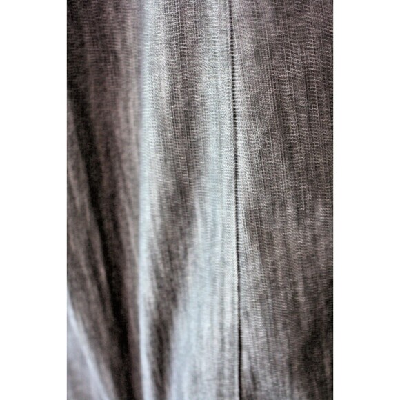 Baby O Skirt Womens sz 6 Black Denim Maxi Long A-Line - Picture 3 of 6